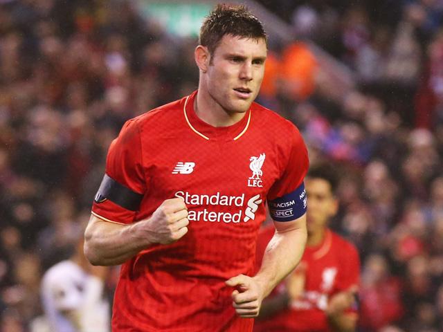 James Milner scored penalties in each of the last two Liverpool games