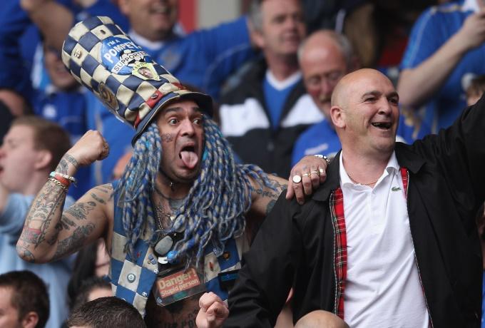 Portsmouth fans should be in a good mood after their long trip to the North West