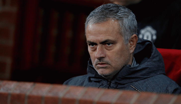 There won't be any smiles at Wembley for Jose Mourinho