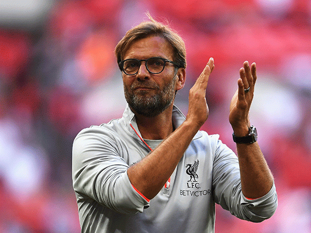 Jurgen Klopp should be a happy man again on Sunday as Liverpool start a busy week of cup action