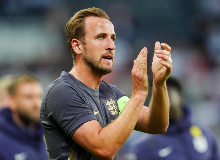 England striker Harry Kane 