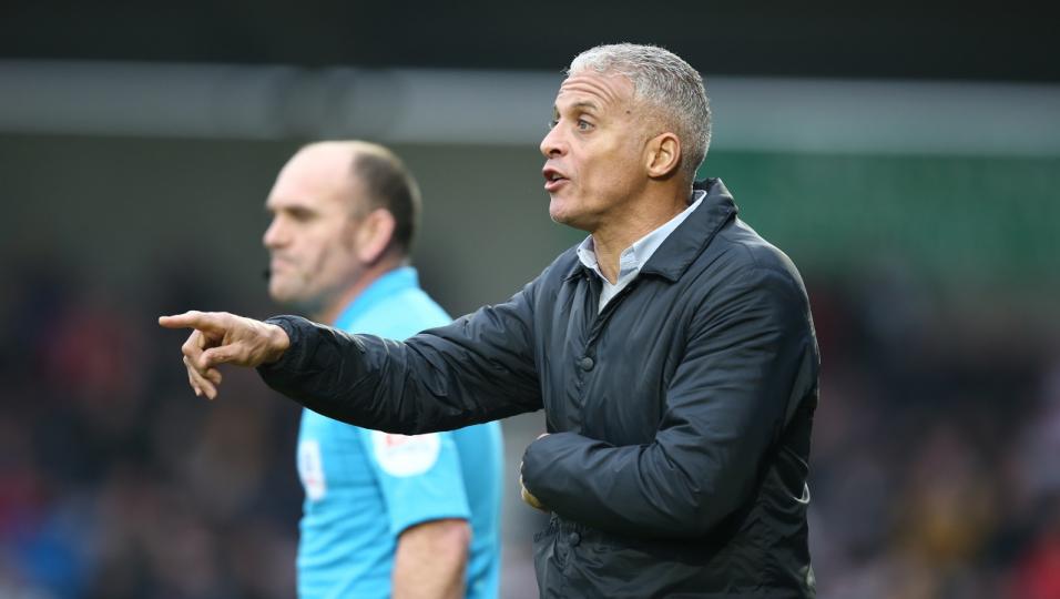 Keith Curle, the Northampton Town manager