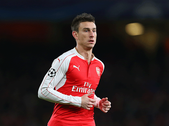 Laurent Koscielny scored the only goal of the game to take Arsenal two points clear at the top of the table