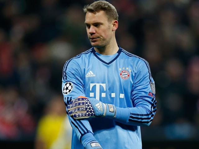 Manuel Neuer has conceded four times across the last two Bayern Munich Champions League matches