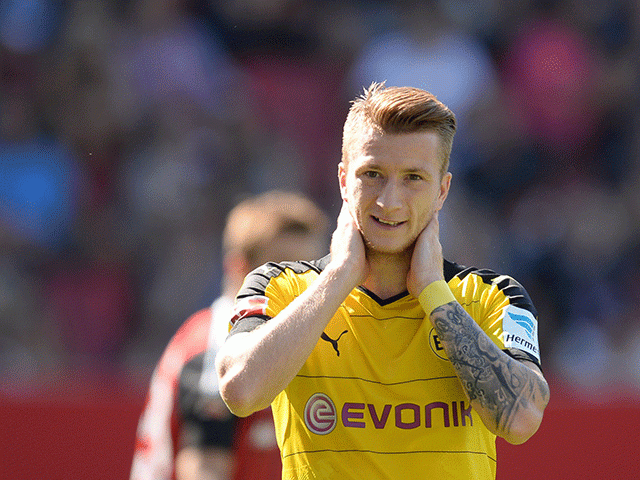 Marco Reus scored twice last week to put BVB in command of this tie