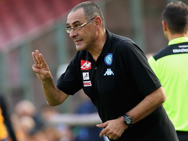 Maurizio Sarri will be expecting all three points this evening