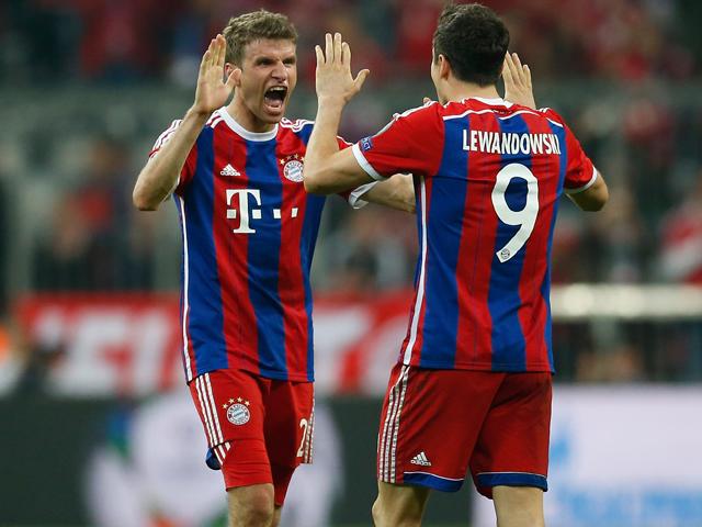 Thomas Muller proves that even world-class footballers can pull off the "playing with plenty of passion" face