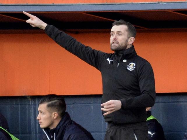 Nathan Jones would like to point his Luton players to a victory and not another draw