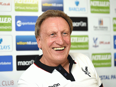 Will Neil Warnock still be smiling after Crystal Palace's match with Sunderland?