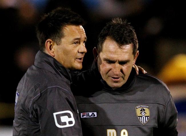 Paul Doswell couldn't outwit Martin Allen, then of Notts County, but will relish facing Cheltenham