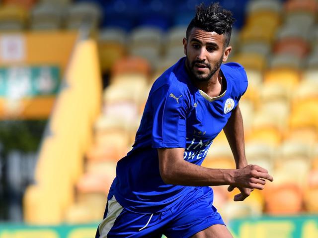 Riyad Mahrez scored the only goal of the game as Leicester went five points clear