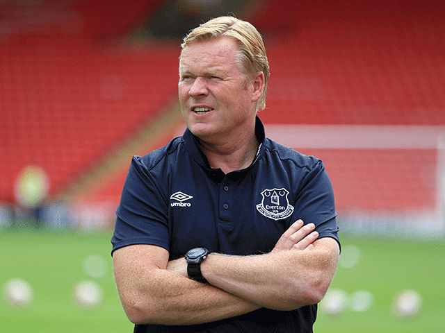 Ronald Koeman's Everton are in dagner of becomng a bottom-half team