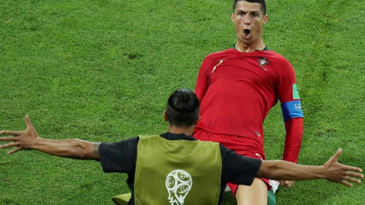 Ronaldo celebration
