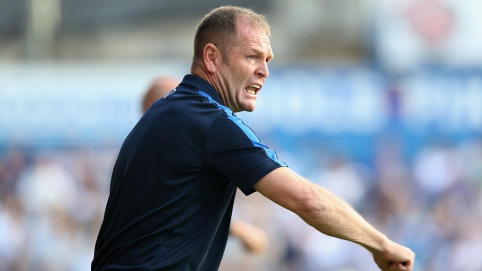 Scunthorpe United manager Russ Wilcox