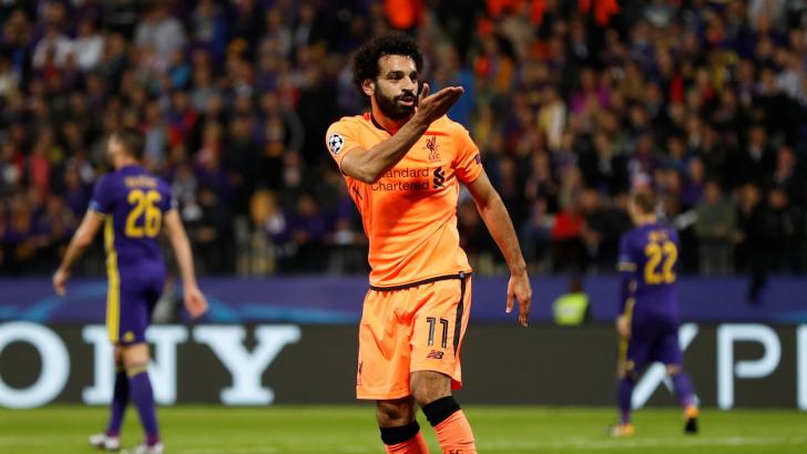 Mohamed Salah bagged two in midweek, and is Liverpool's key man here