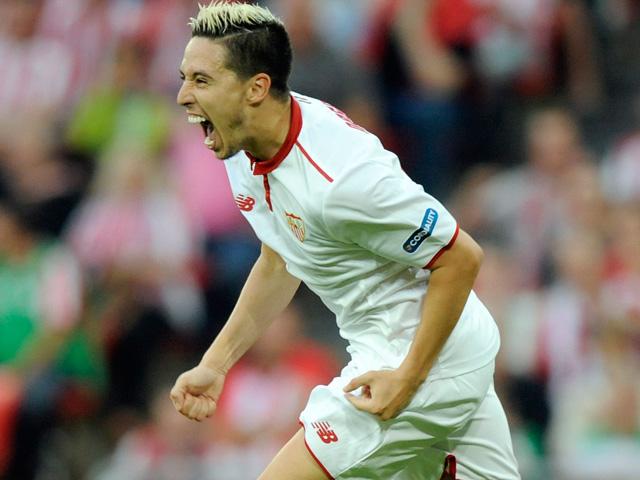 Samir Nasri scored in his first goal for Sevilla in the weekend defeat to Athletic Bilbao