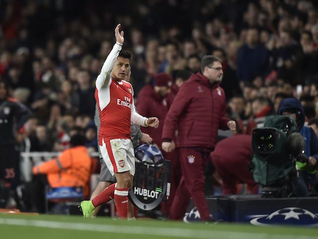 Could this be Alexis Sanchez's Arsenal farewell?