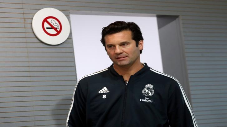 Real Madrid caretaker coach Santiago Solari