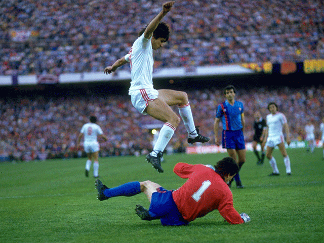 Romanian Football on X: On this day 36 years ago: Steaua București won the 1986 European Cup after a dramatic shoot-out win over Barcelona in Sevilla! #Steaua #UCL / X
