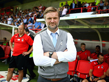 Steven Pressley takes his Coventry team to Arsenal on Friday night