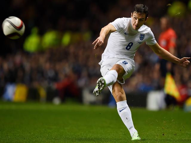 Stewart Downing was capped by England during the course of the 2014/15 campaign