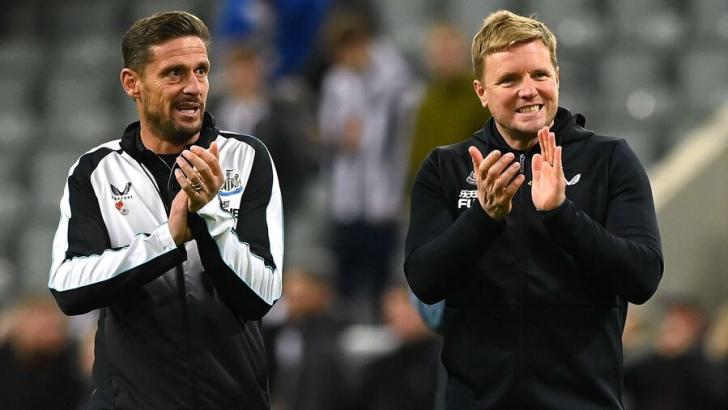 Jason Tindall and Eddie Howe