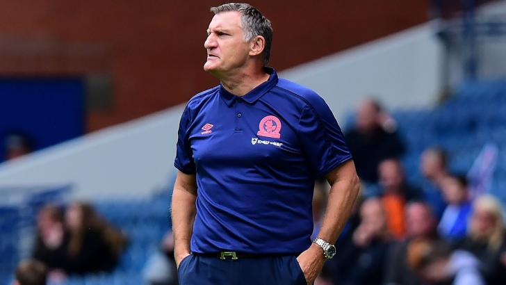 Blackburn boss Tony Mowbray 