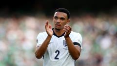 Trent Alexander-Arnold playing for Liverpool