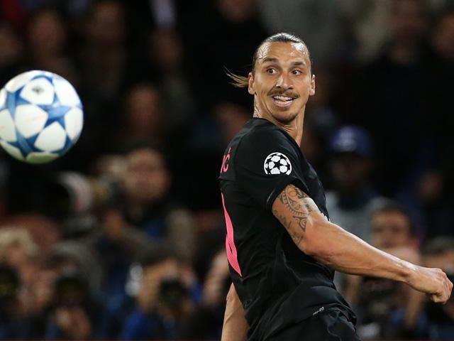 Zlatan Ibrahimovic got the goalscoring started in the first leg of Chelsea v PSG