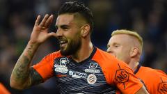 Algeria and Montpellier striker Andy Delort
