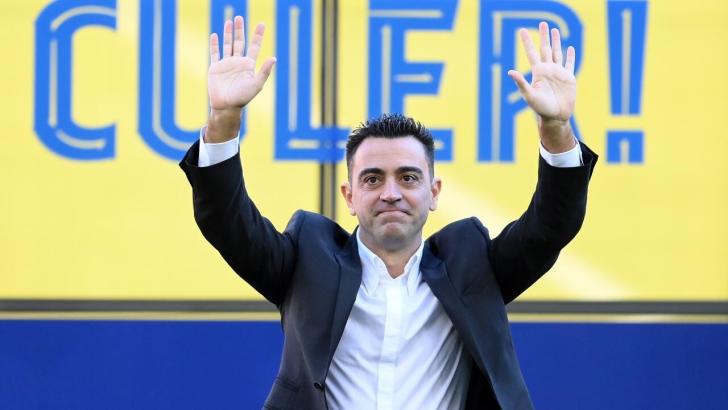 Barcelona manager Xavi 