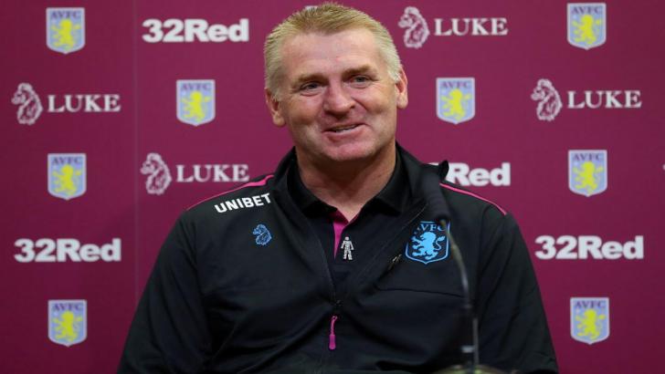 Aston Villa manager Dean Smith