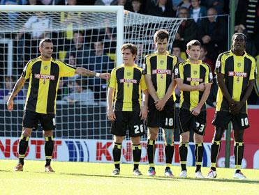 Bricking It: You can usually find a few holes in Burton's defensive wall