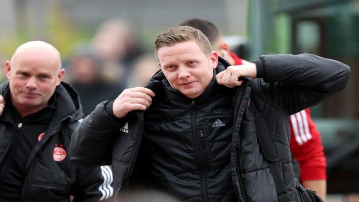 Aberdeen manager Barry Robson