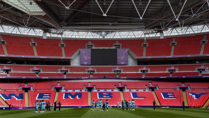 Wembley Stadium will host the 2023 Papa Johns Trophy Final