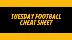Tuesday football tips cheat sheet from Betfair
