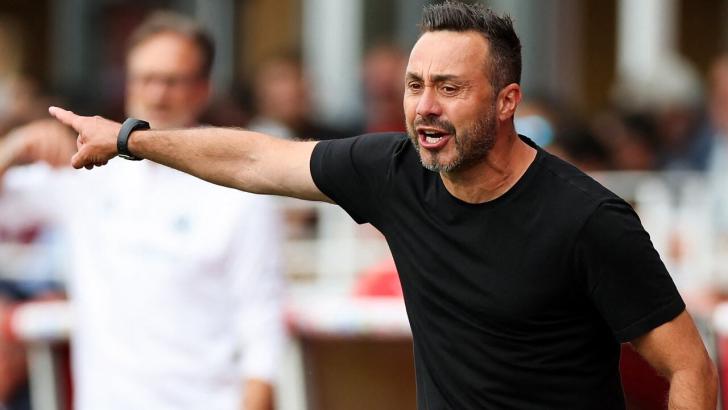 Marseille manager Roberto De Zerbi