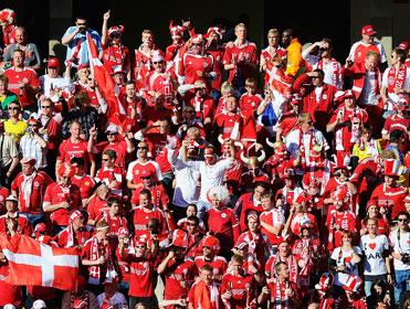 The Danish fans will be expecting a win