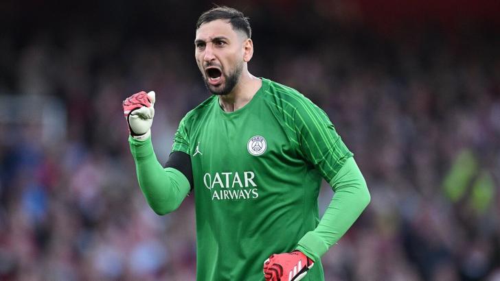 PSG and Italy goalkeeper Gianluigi Donnarumma