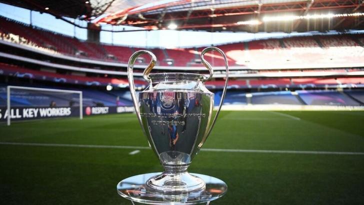 Champions League trophy in Lisbon