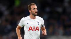 Harry Kane playing for Tottenham
