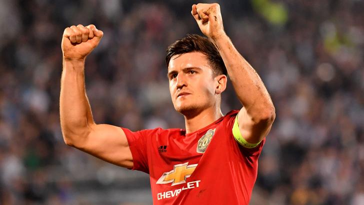 Manchester United manager Harry Maguire.