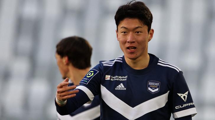 Bordeaux and South Korea striker Hwang ui-jo