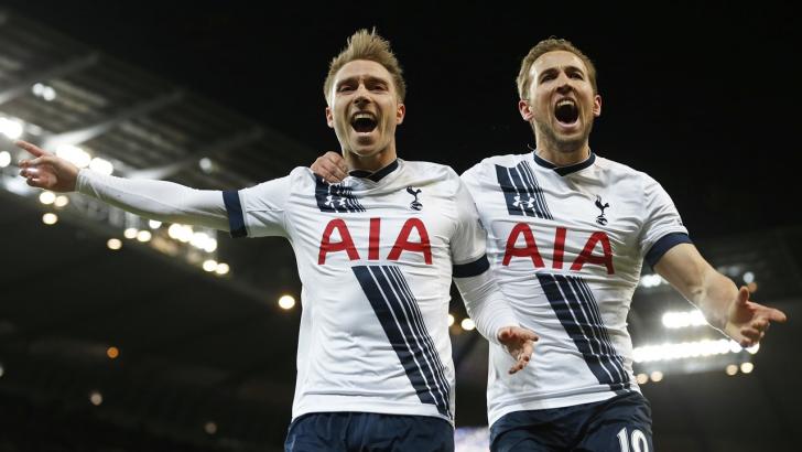 Tottenham forwards - Christian Eriksen and Harry Kane