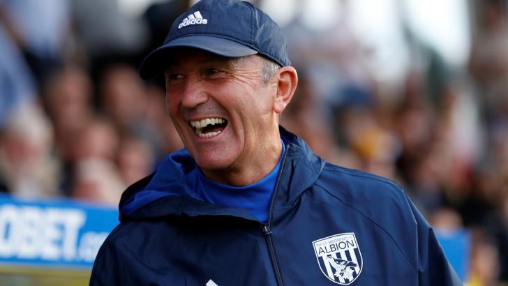 Tony Pulis will hoping to be all smiles after his tea's visit to Leicester on Monday night