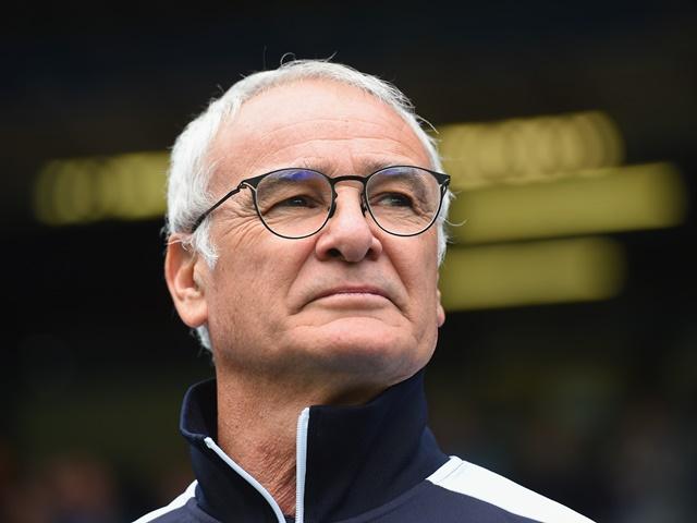 Claudio Ranieri's Leicester are five points clear with just eight games remaining