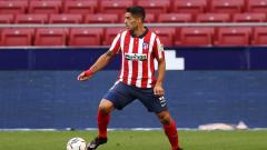 Atletico Madrid striker Luis Suarez