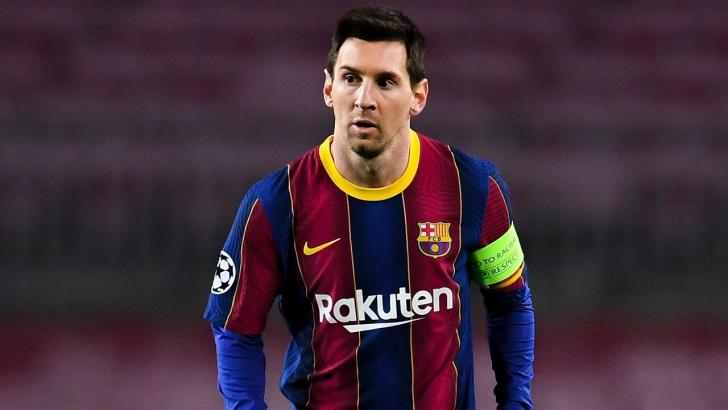 Barcelona and Argentina no.10 Lionel Messi