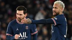 PSG forwards Lionel Messi and Neymar