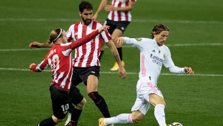 Luka Modric Real Madrid Athletic Bilbao